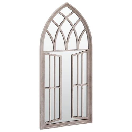Spejl 100x45 cm jern sandfarvet
