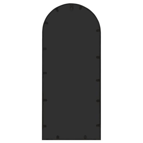 Spejl 100x45 cm jern sort
