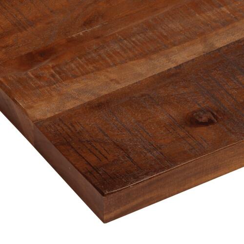 Bordplade 140x50x2,5 cm rektangulær massivt genbrugstræ