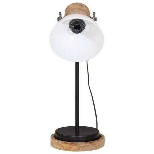 Skrivebordslampe 25 W 17x17x50 cm E27 hvid