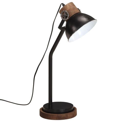 Skrivebordslampe 25 W 18x18x60 cm E27 sort