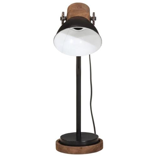Skrivebordslampe 25 W 18x18x60 cm E27 sort