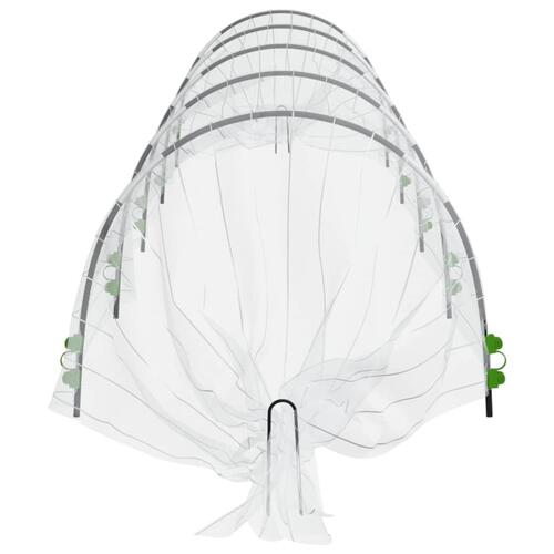 Væksttunnel 1,5x5 m glasfiber og PP