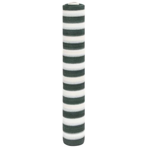 Afskærmning 1,5x10 m 195 g/m² HDPE grøn og hvid