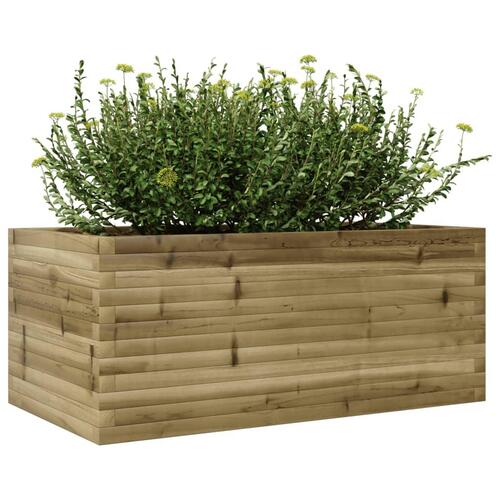 Plantekasse 110x60x46 cm imprægneret fyrretræ