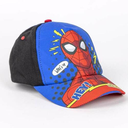 Børnekasket Spider-Man Blå (53 cm)
