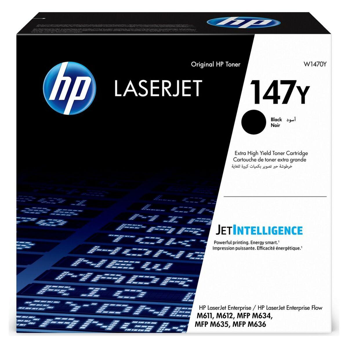 Toner HP W1470Y Sort