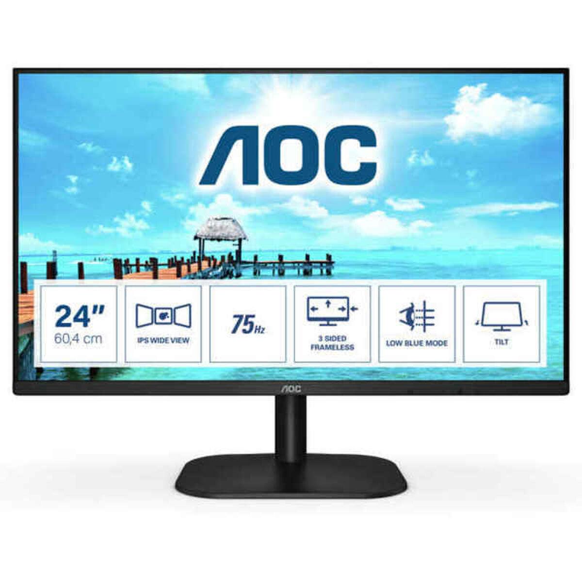 Skærm AOC 24B2XH/EU 23,8" Full HD 75 Hz