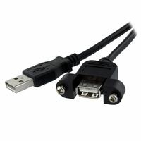 USB-kabel Startech USBPNLAFAM2 Sort 60 cm