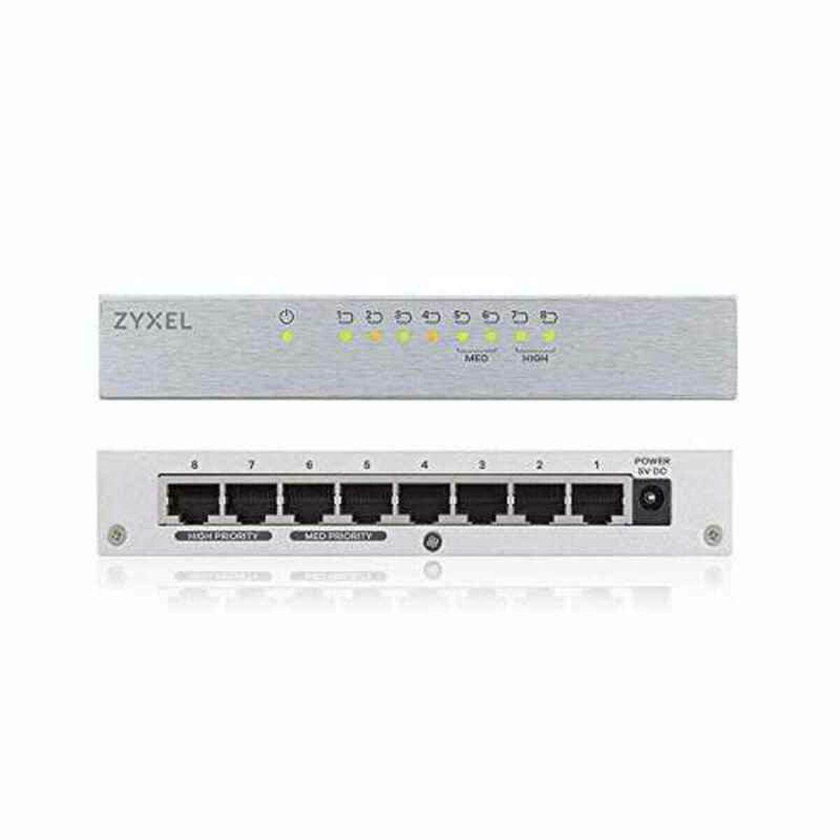 Switch ZyXEL GS-108BV3-EU0101F 8 p 10 / 100 / 1000 Mbps