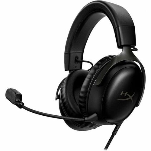 Hovedtelefoner med mikrofon Hyperx Cloud III Sort