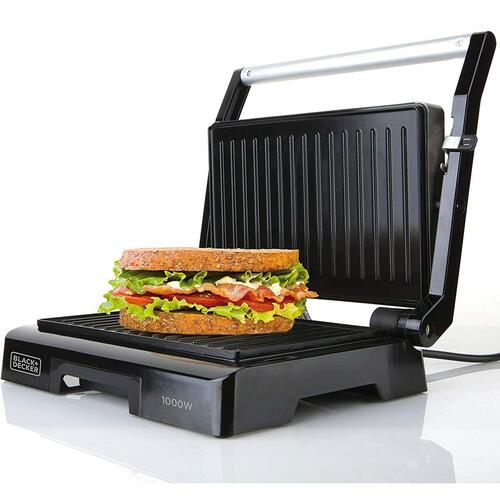 Elektrisk Grill Black & Decker 23 x 14,5 cm 1000 W