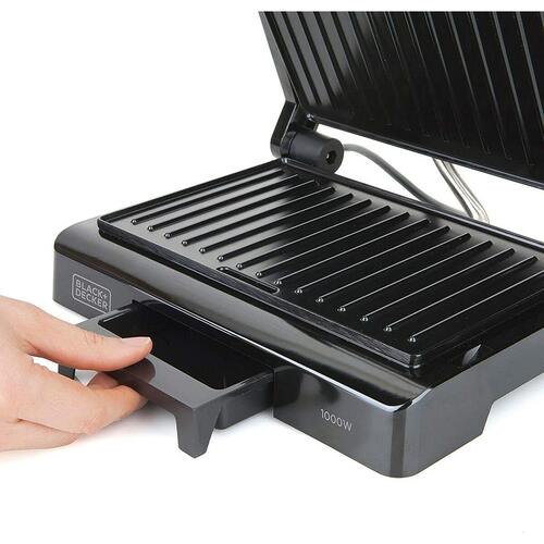 Elektrisk Grill Black & Decker 23 x 14,5 cm 1000 W