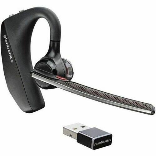 Bluetooth headset med mikrofon Poly Voyager 5200 Sort