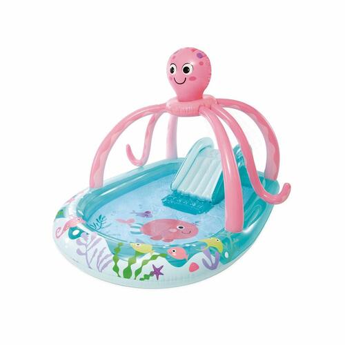 Oppustelig Pool til Børn Intex 229 L Blæksprutte 243 x 183 x 150 cm