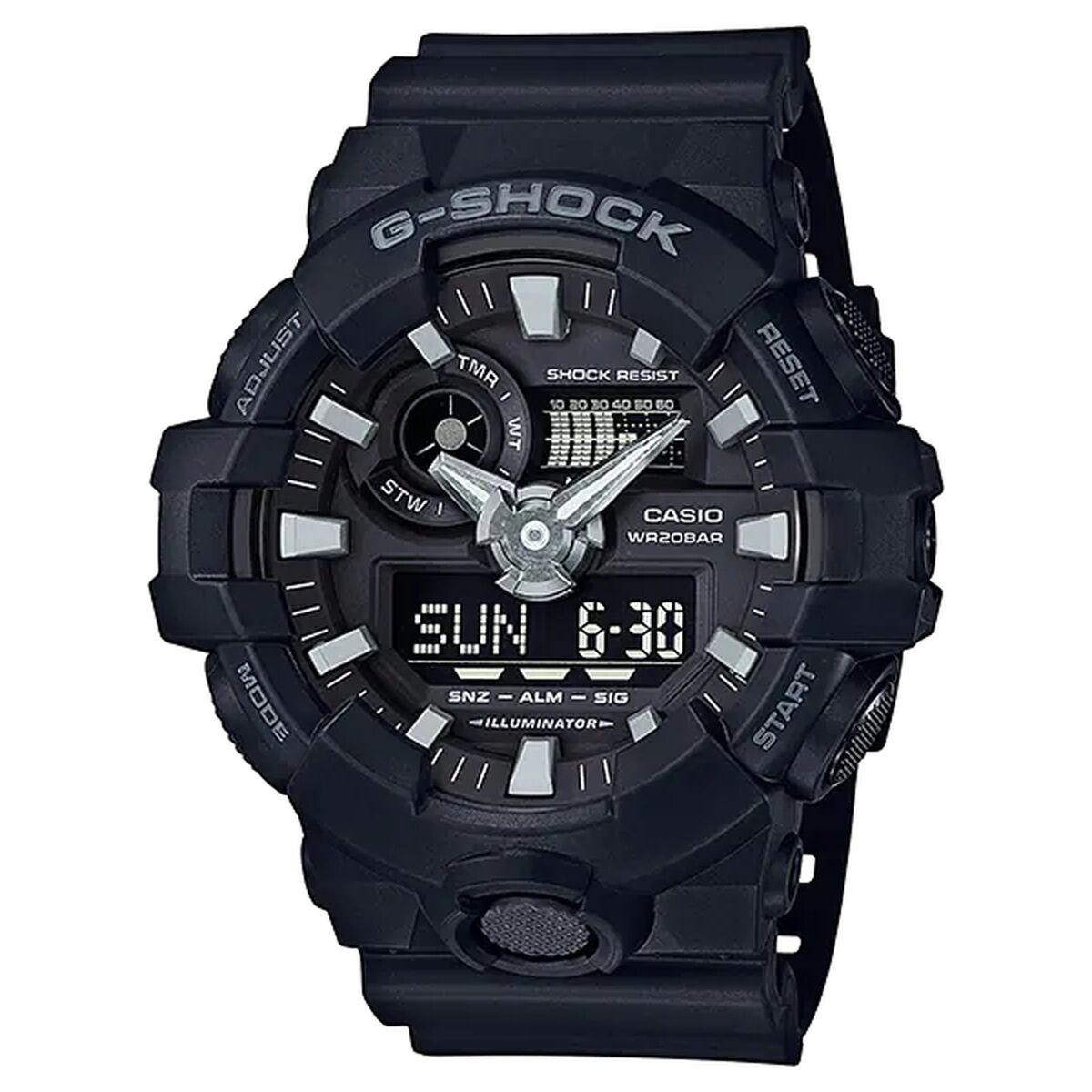 Casio G-Shock herreur GA-700-1BER - sort, 49 mm billede