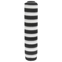 Afskærmning 1,8x10 m 150 g/m² HDPE antracitgrå og hvid