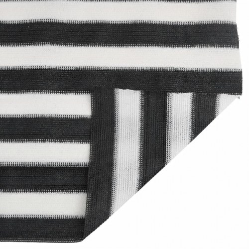 Afskærmning 2x25 m 150 g/m² HDPE antracitgrå og hvid