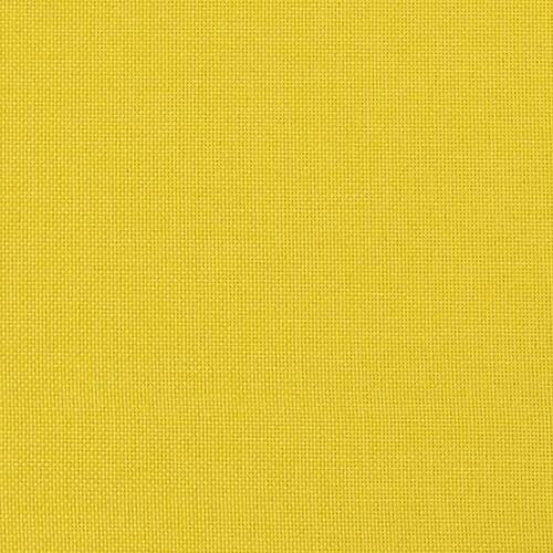 Fodskammel 60x50x41 cm stof gul