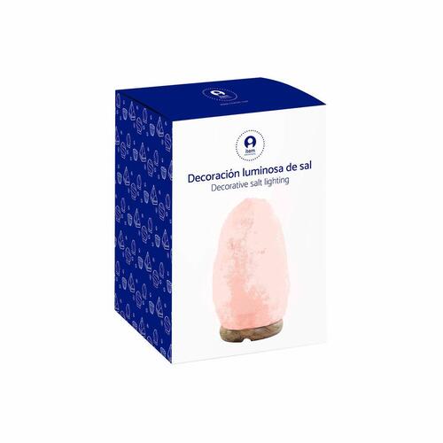 Bordlampe Pink Salt Akacie 220 V 16 x 16 x 25 cm