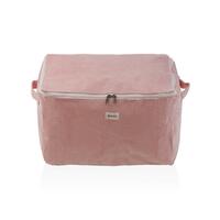 Opbevaringskasse Versa Corduroy 38 x 26 x 26 cm Pink