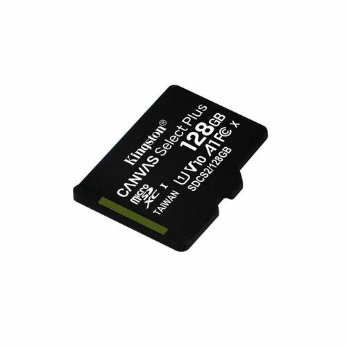 Mikro-SD-hukommelseskort med adapter Kingston Canvas Select Plus 128GB