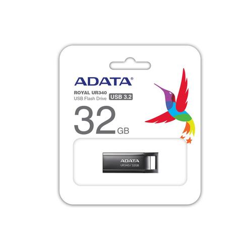 USB-stik Adata UR340 Sort 32 GB