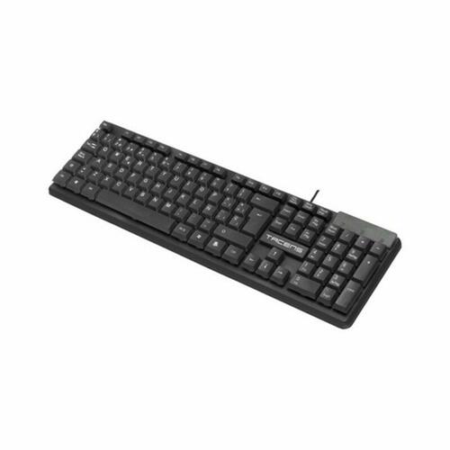 Tastatur Tacens AK0ES Sort Spansk qwerty QWERTY