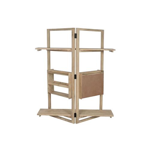 Hylder Home ESPRIT Natur Mangotræ Træ MDF 130 x 35 x 160 cm