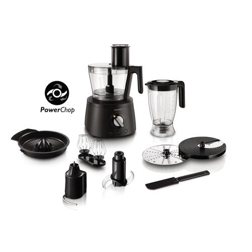 Foodprocessor Philips HR7776/90 Sort 1300 W