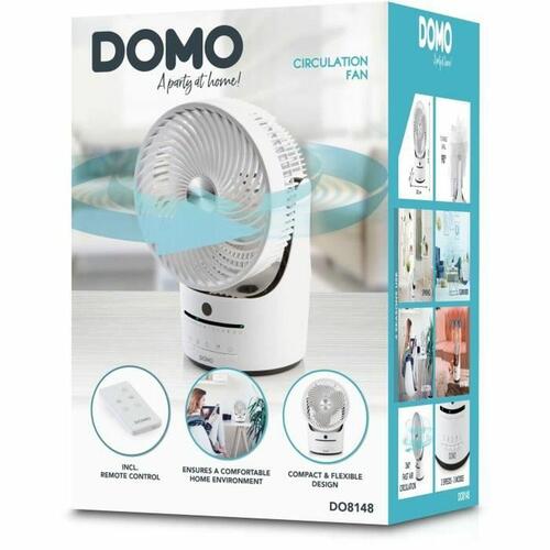 Bordventilator DOMO DO8148 Hvid 45 W