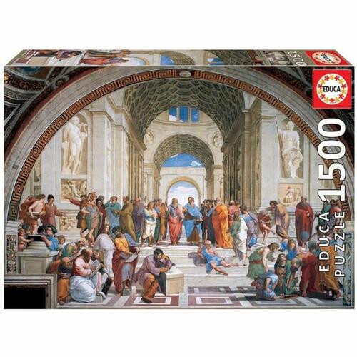 3D Puslespil Educa School of Athens 1500 Dele