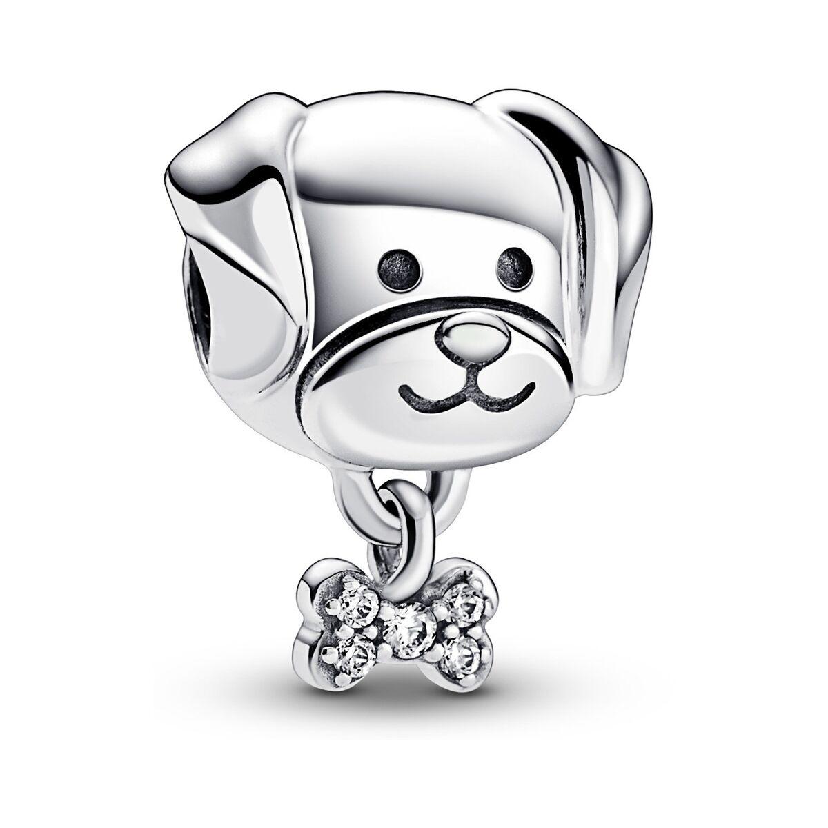 Pandora PET DOG & BONE charm i sterling sølv 925