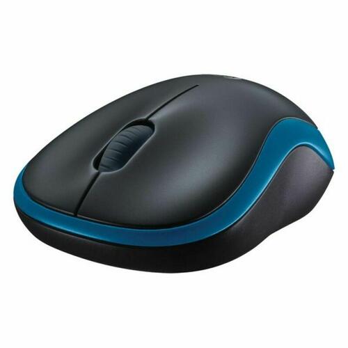 Mus Logitech LGT-M185B Blå Sort/Blå