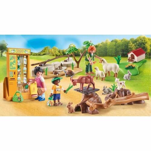 Playset Playmobil Family Fun - Educational farm 71191 63 Dele