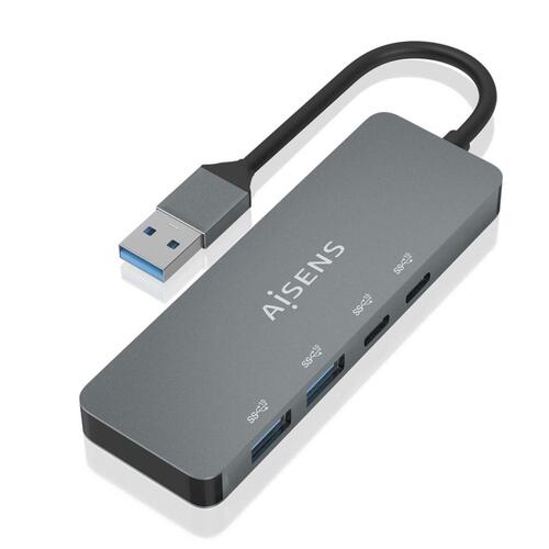 USB Hub Aisens A106-0696 Grå