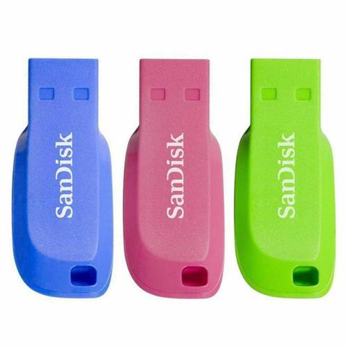 USB-stik SanDisk Cruzer Blade 3x 32GB 32 GB