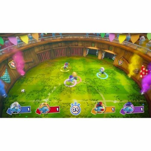 PlayStation 4 spil Microids The Smurfs: Village Party