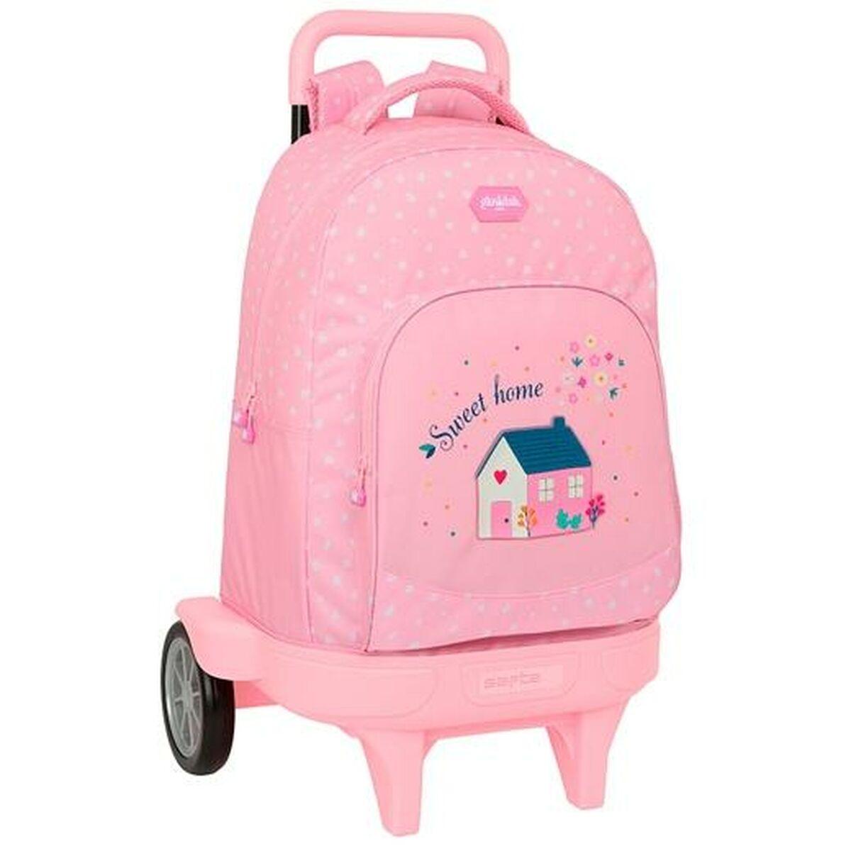 Skoletaske Safta Pink 33 x 22 x 45 cm