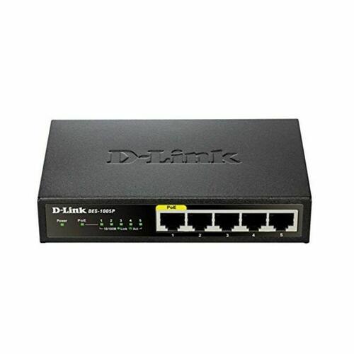 Switch til desktop D-Link DES-1005P/E