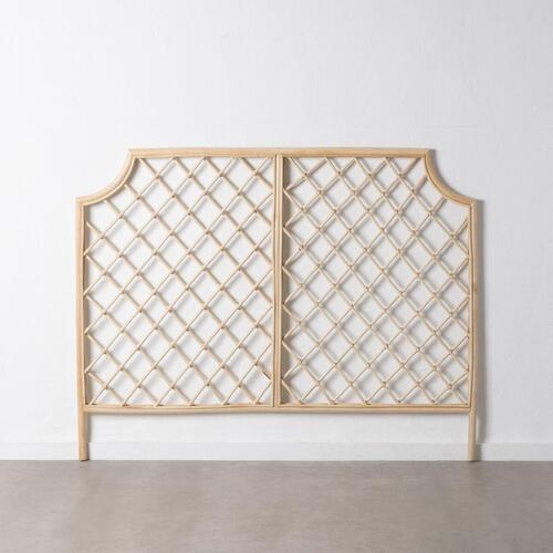 Sengegavl 160 x 3 x 125 cm Natur Rattan