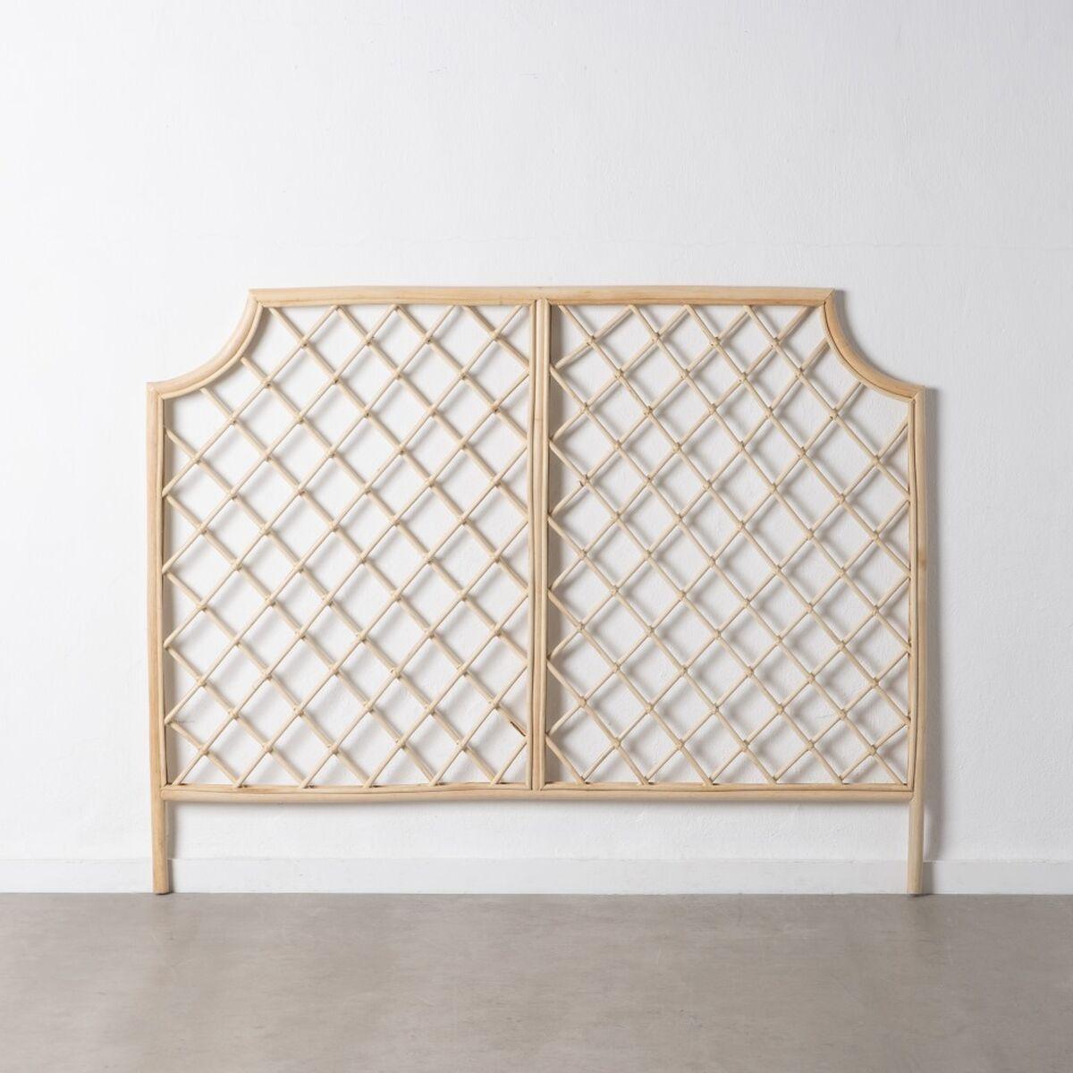 Sengegavl 160 x 3 x 125 cm Natur Rattan