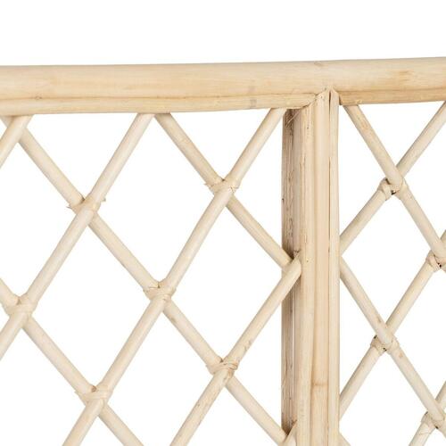 Sengegavl 160 x 3 x 125 cm Natur Rattan
