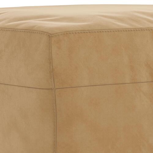 Fodskammel 70x55x41 cm velour brun