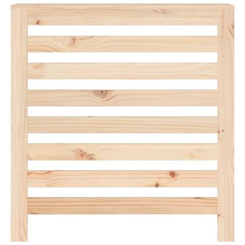Radiatorskjuler 79,5x19x84 cm massivt fyrretræ
