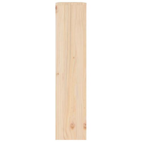 Radiatorskjuler 79,5x19x84 cm massivt fyrretræ