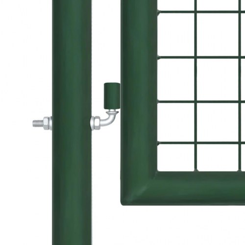 Havelåge i net - grøn 350×125 cm, galvaniseret stål