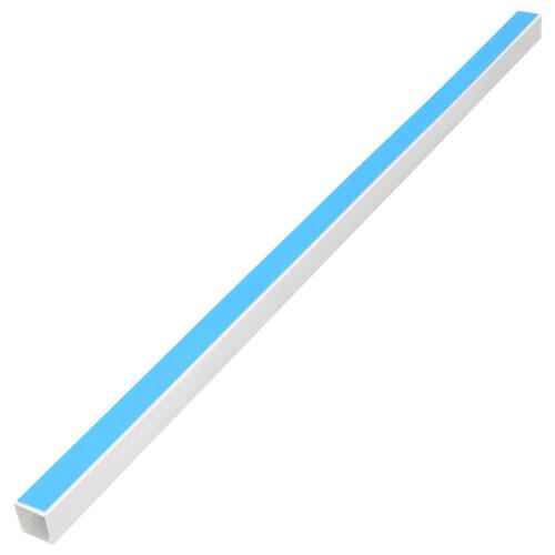 Selvklæbende kabelkanal 10x10 mm 10 m PVC