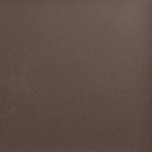 Seng med madras 200x200 cm kunstlæder brun