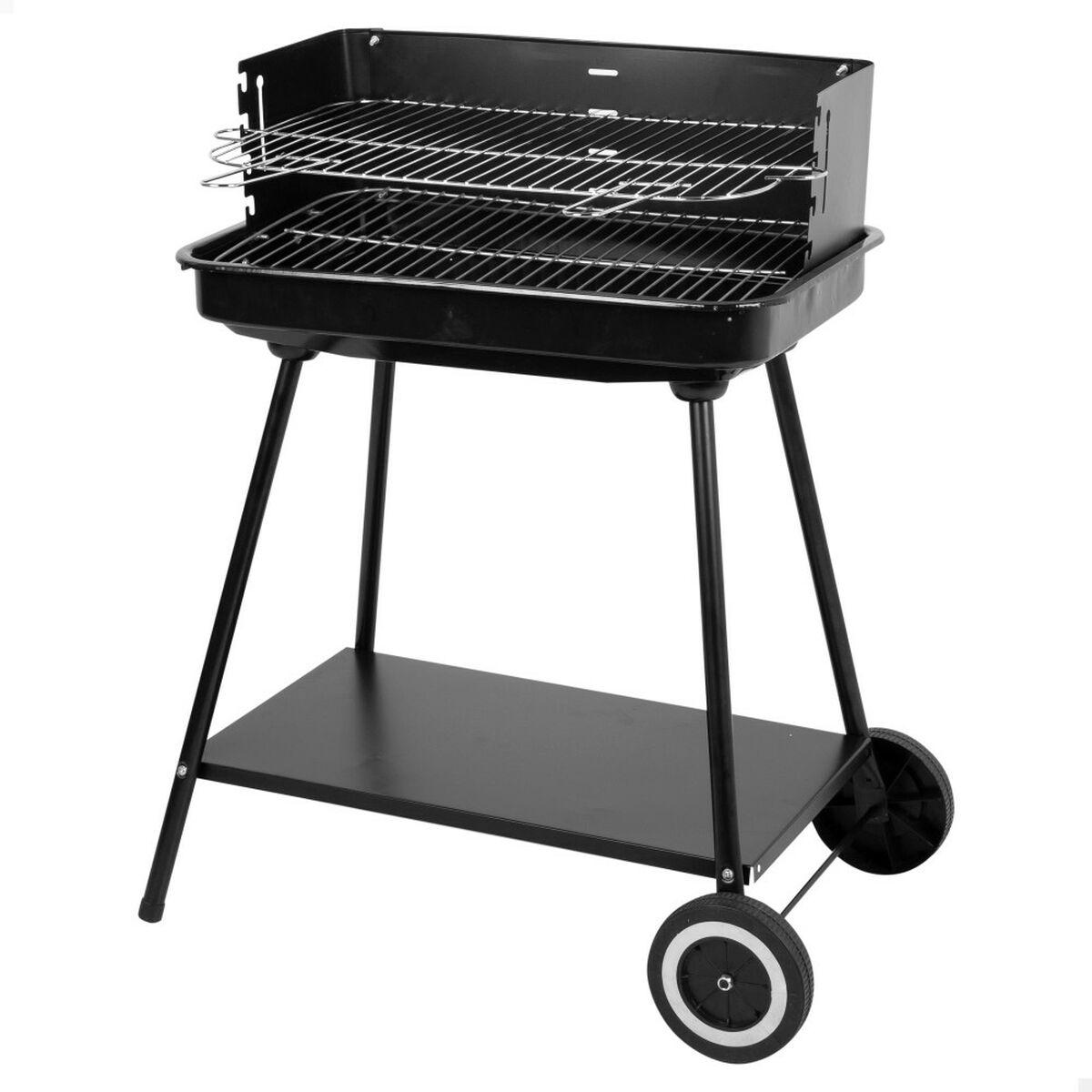 Havegrill Transportabel Aktive Rustfrit stål Stål 55 x 82 x 43 cm